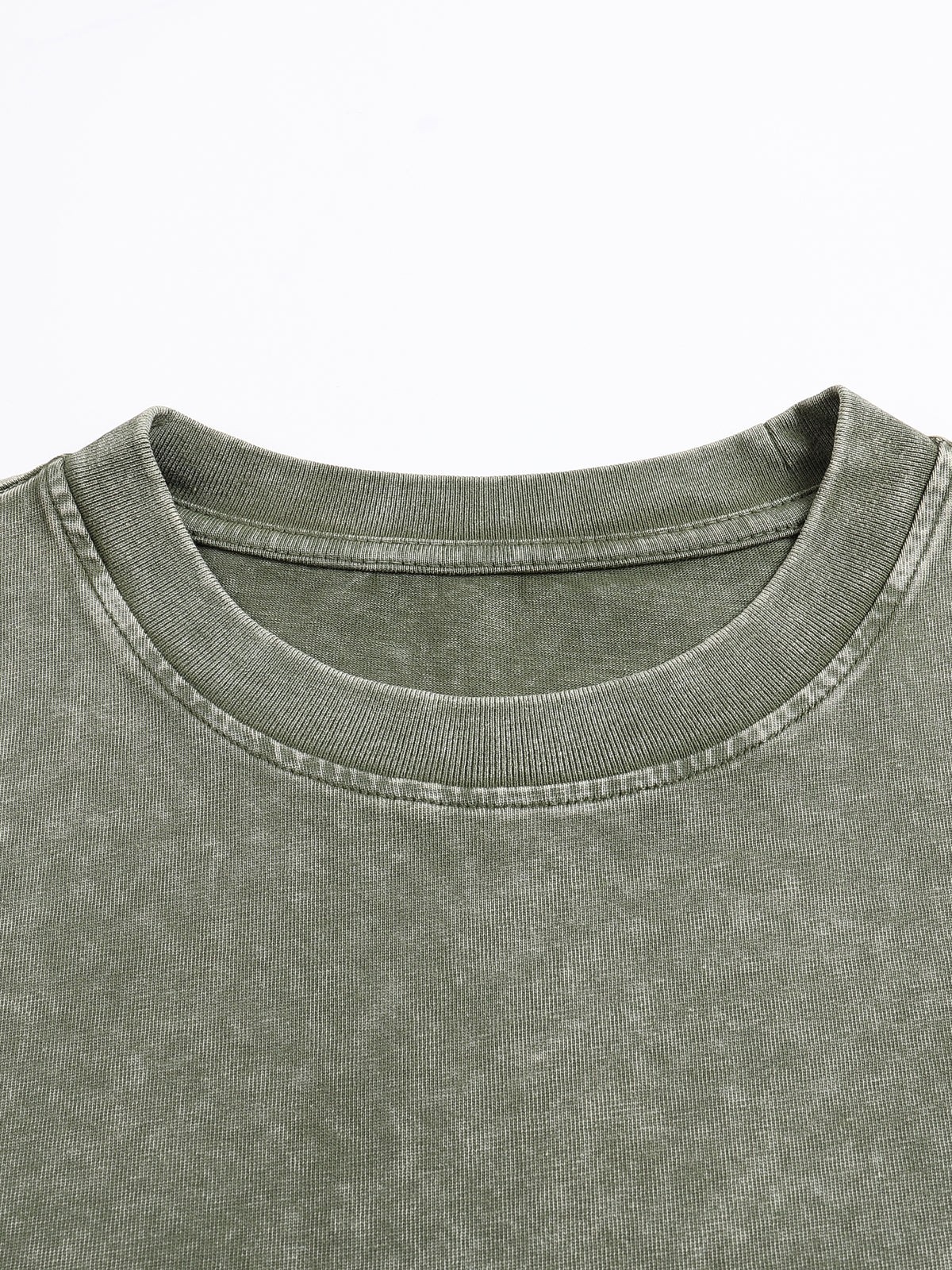 Snow Washed Heavyweight Oversize T-Shirt source image 13