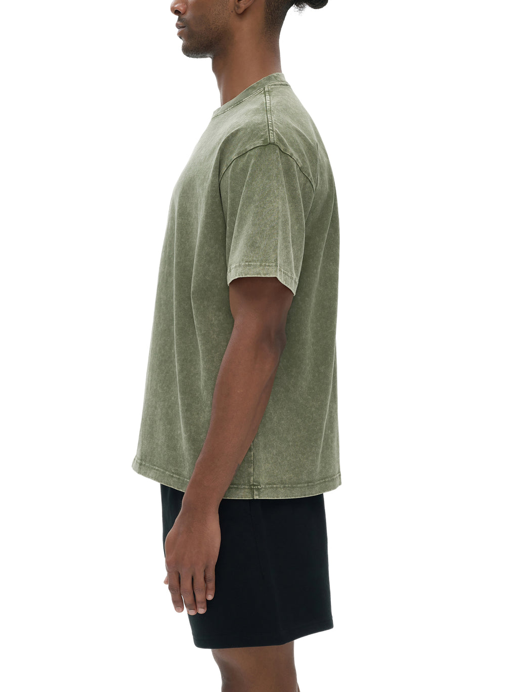 Snow Washed Heavyweight Oversize T-Shirt source image 4