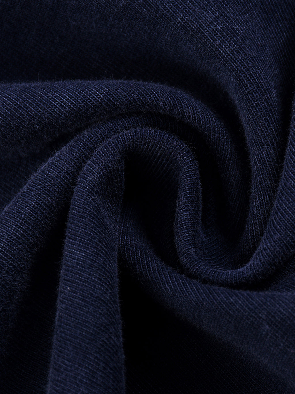 Snow Washed V-Neck Cotton T-Shirt source image 8