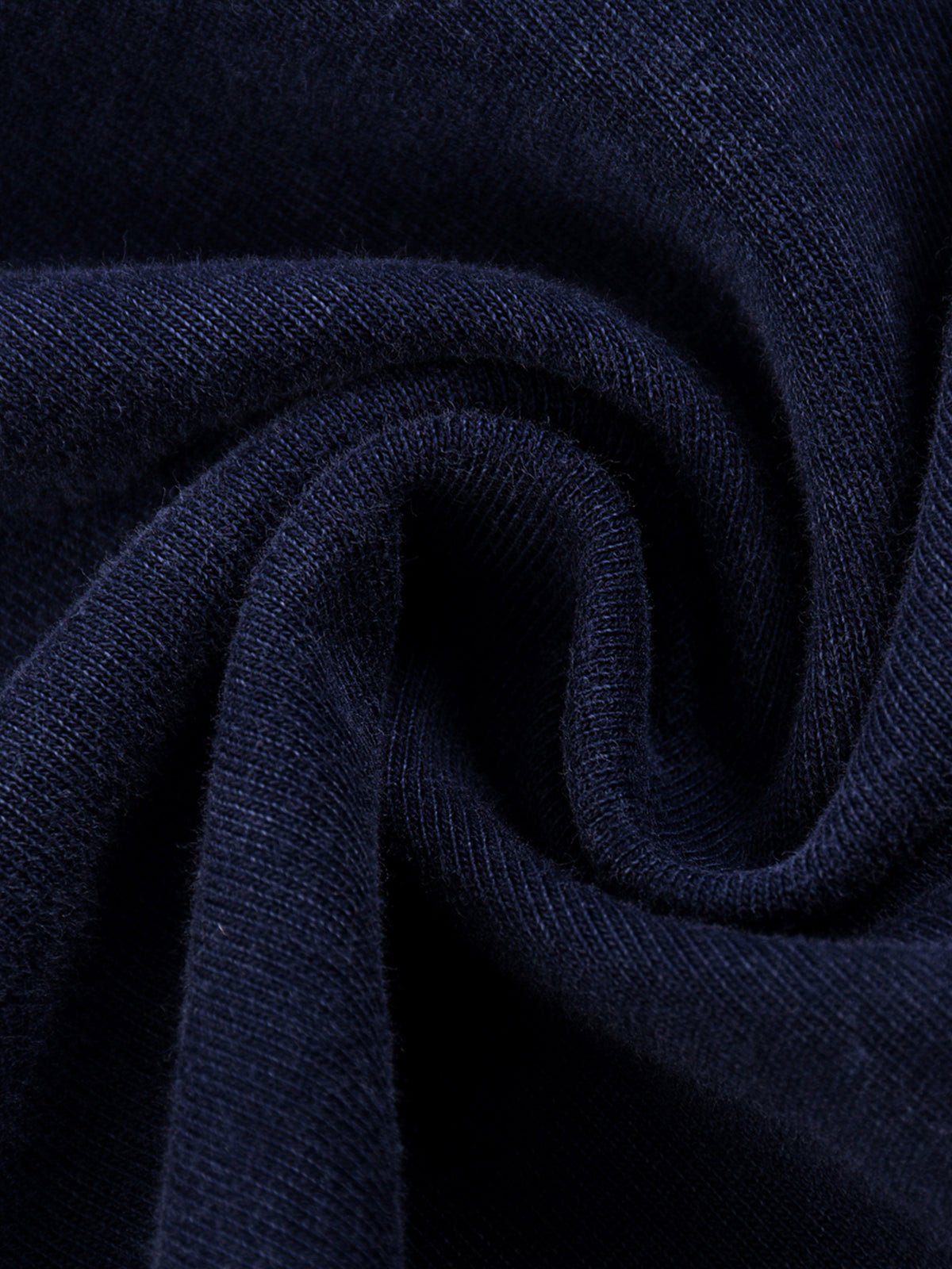 Snow Washed V-Neck Cotton T-Shirt source image 8