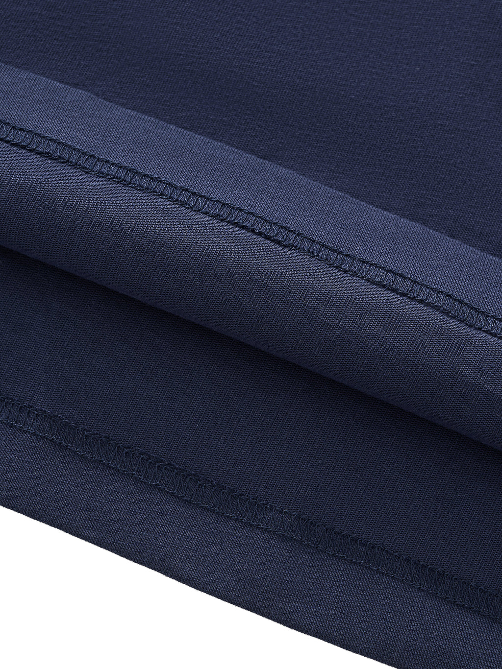 Striped Contrast Stitch T-Shirt