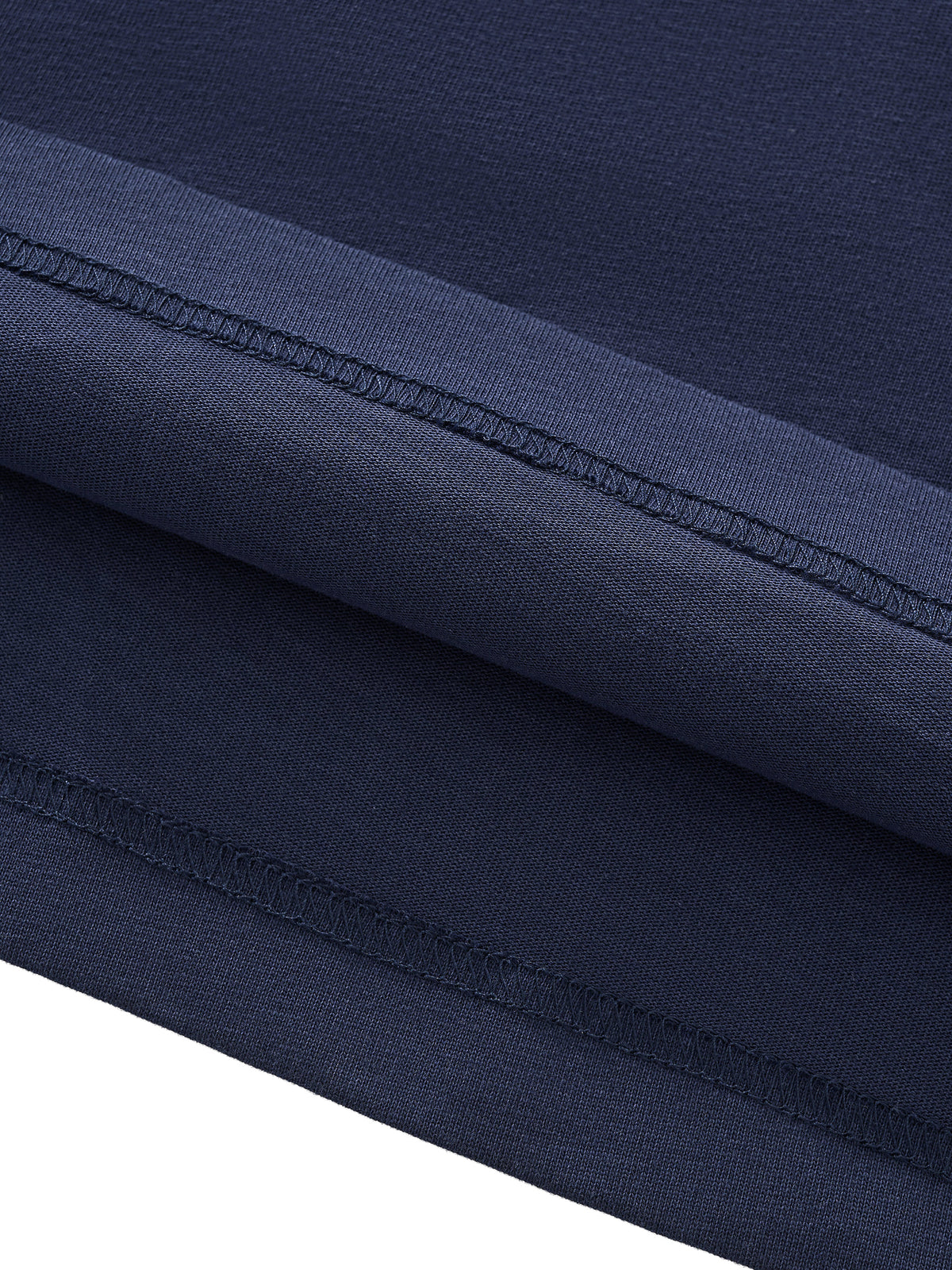 Striped Contrast Stitch T-Shirt
