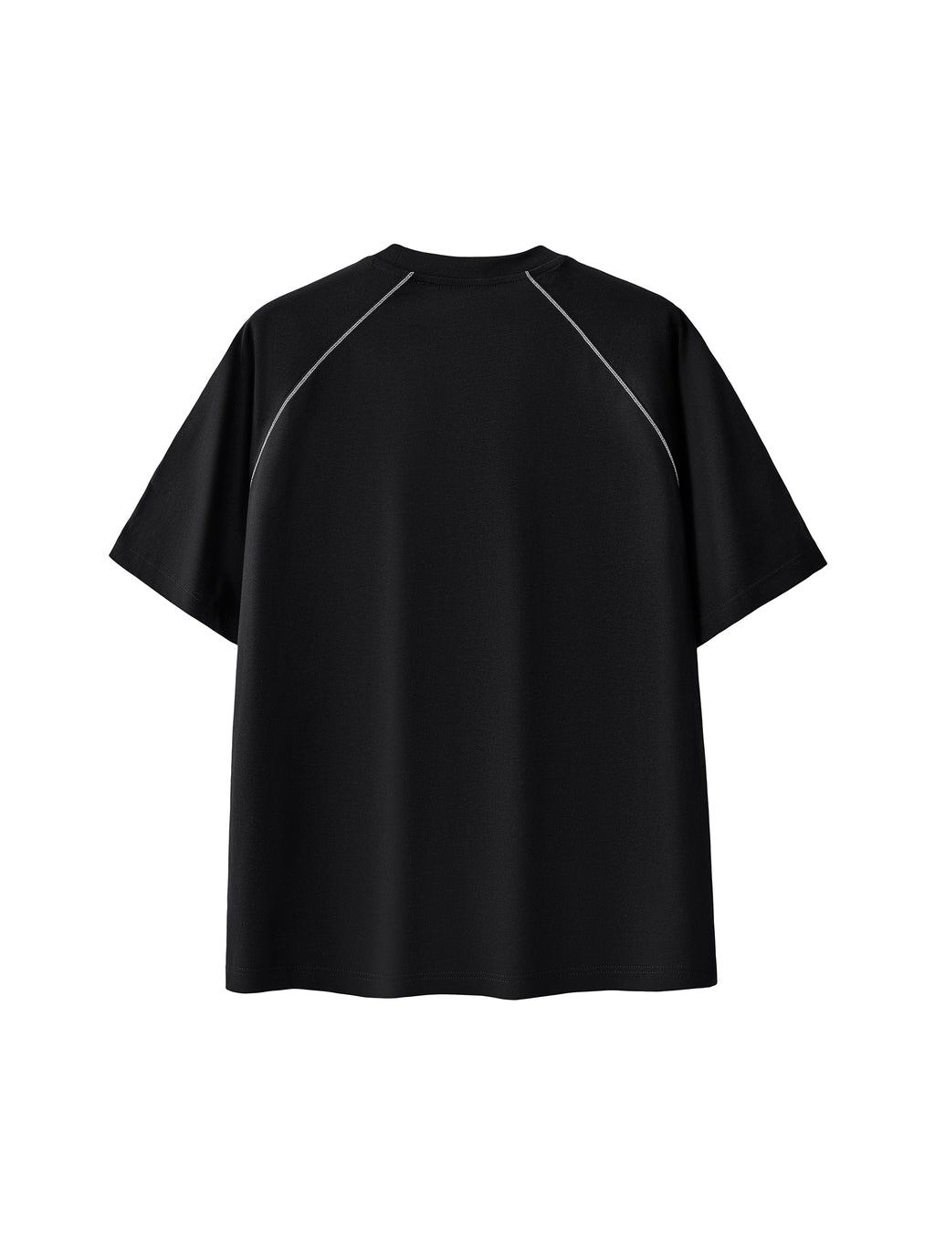 Striped Contrast Stitch T-Shirt