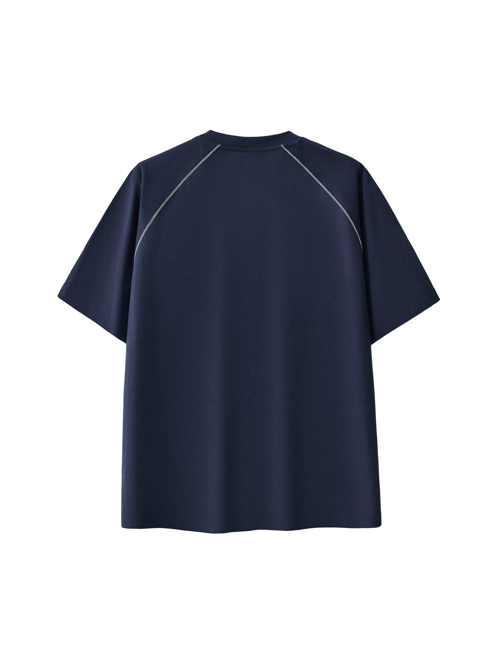 Striped Contrast Stitch T-Shirt