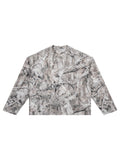 Unisex Tree Camo Waffle T-Shirt front product view