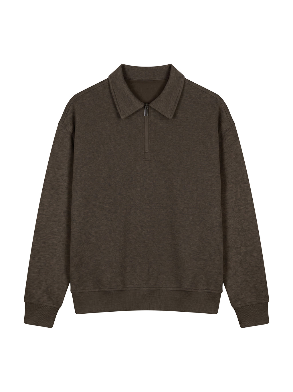 Unisex Boxy Quarter-Zip Sweatshirt