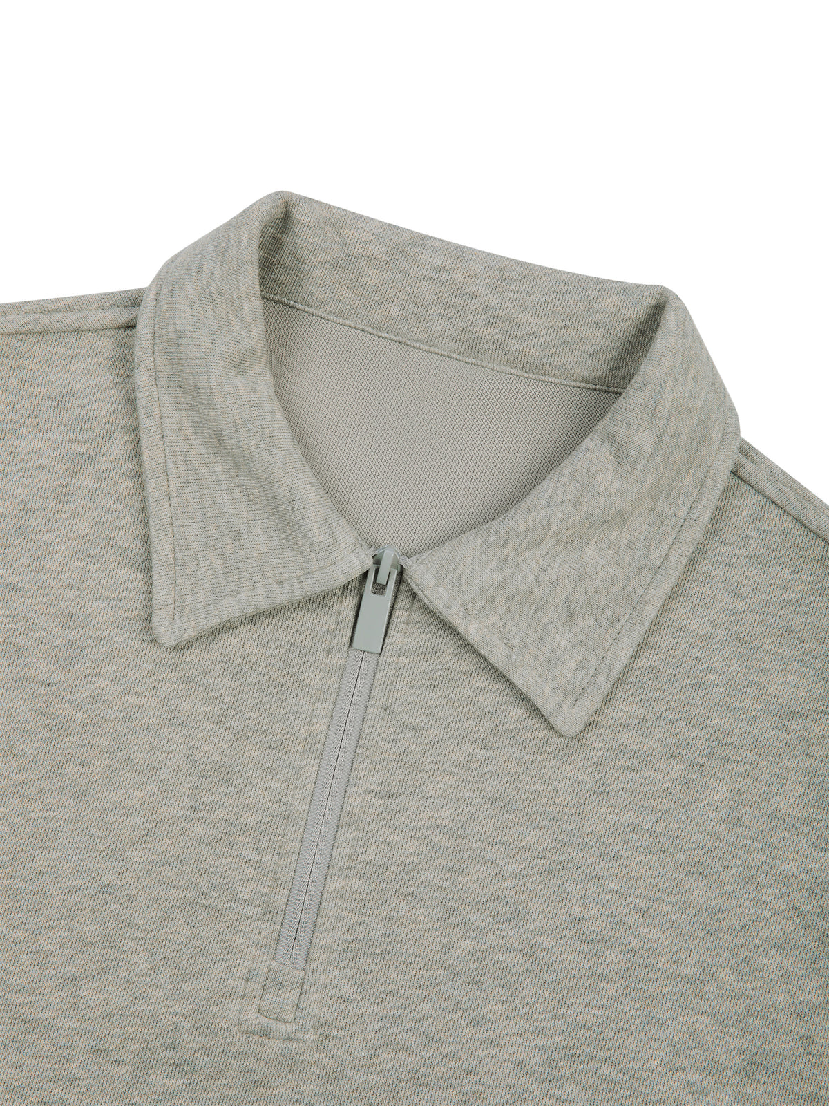 Unisex Boxy Quarter-Zip Sweatshirt