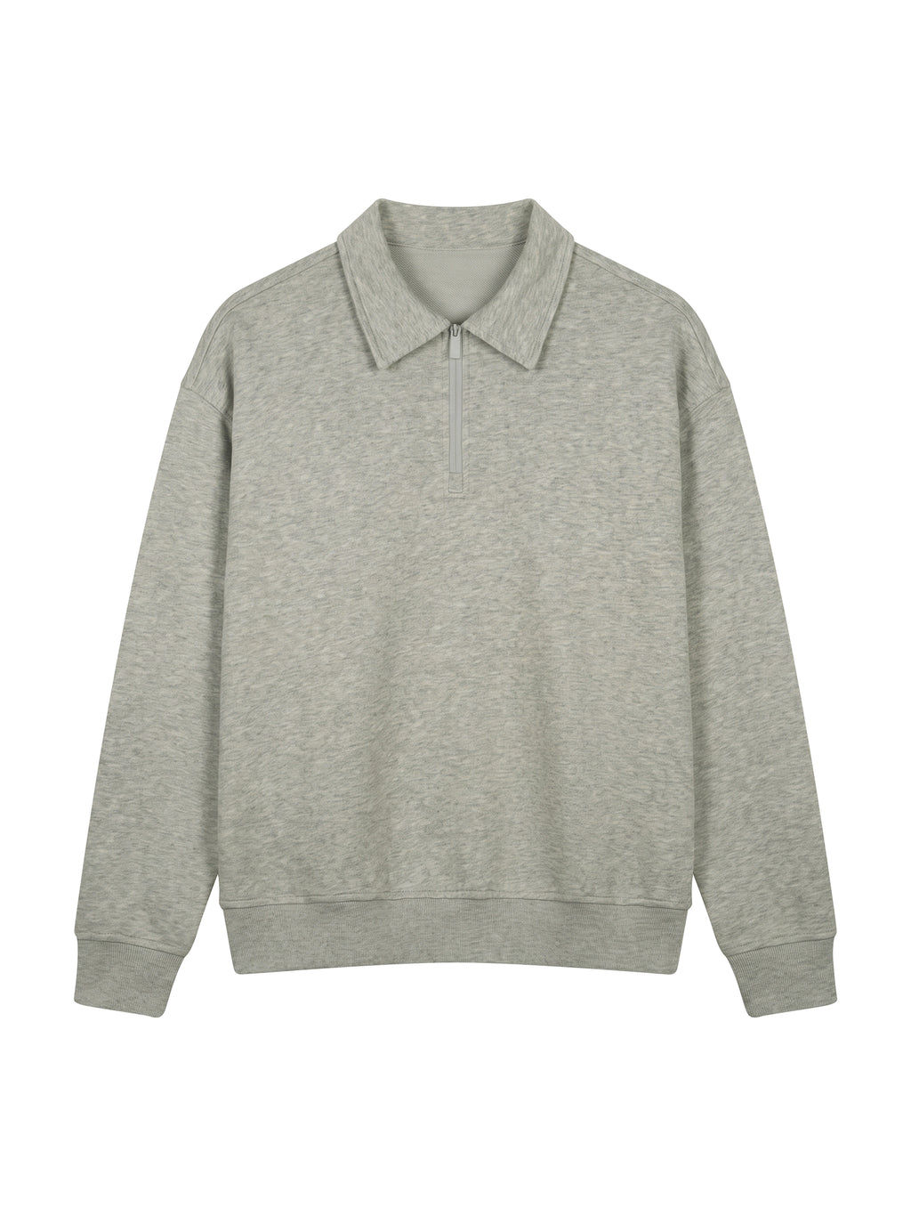 Unisex Boxy Quarter-Zip Sweatshirt