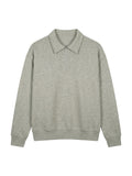 Unisex Boxy Quarter-Zip Sweatshirt