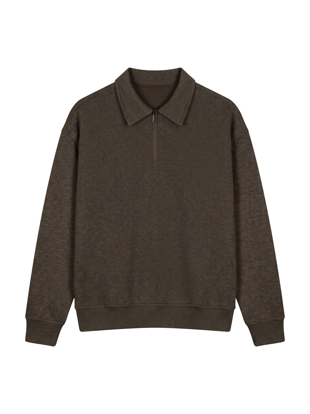 Unisex Boxy Quarter-Zip Sweatshirt