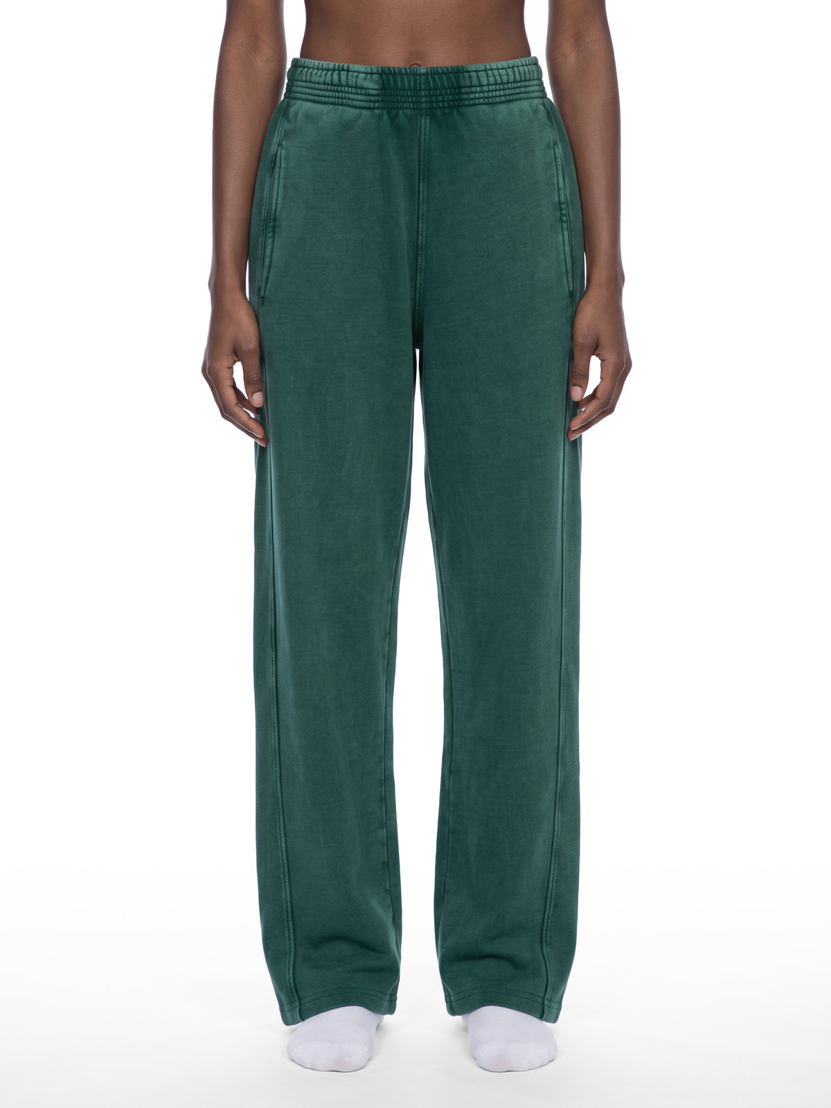 Unisex Mineral Wash Straight Sweatpants