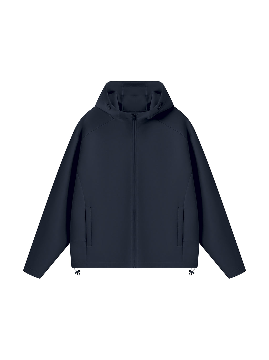 Unisex Paneled Full Zip Hoodie