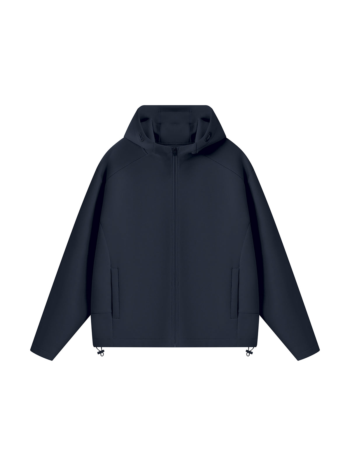 Unisex Paneled Full Zip Hoodie