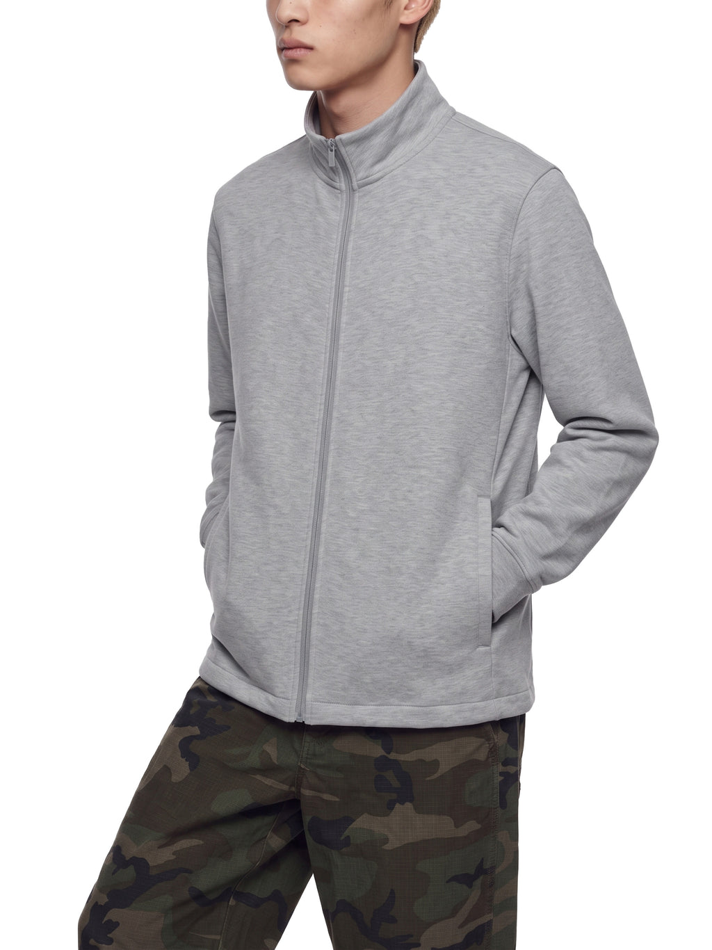 Unisex Stand Collar Jacket