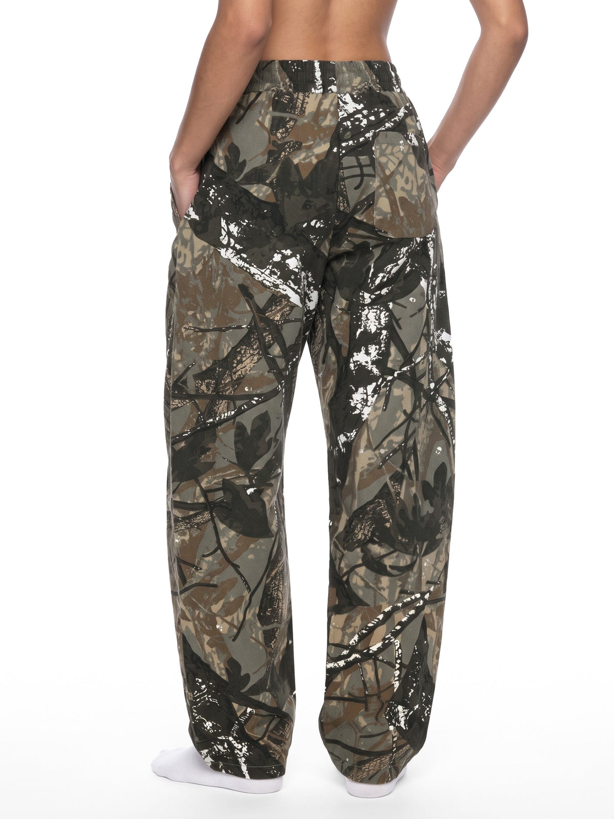 Unisex Tree Camo Barrel Leg Pants