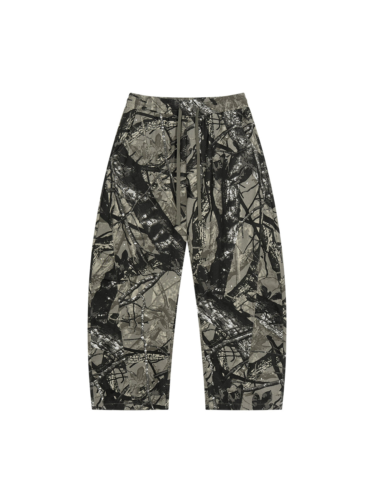 Unisex Tree Camo Barrel Leg Pants