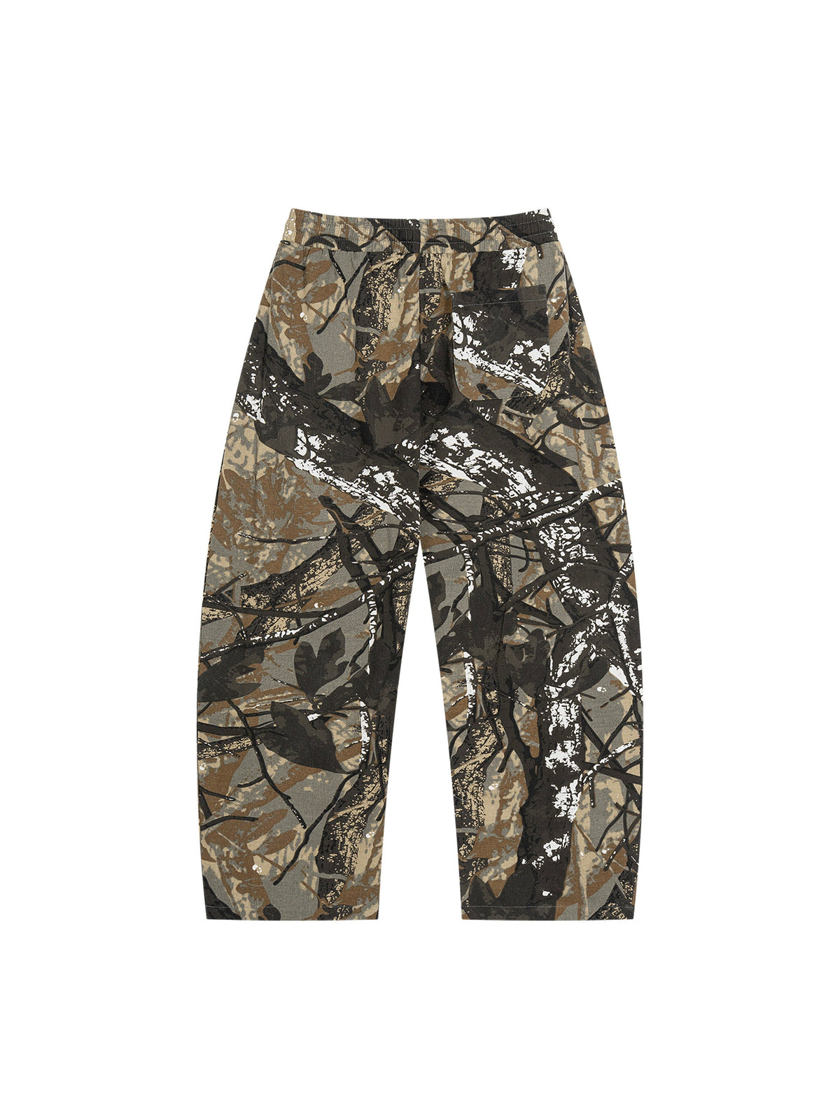Unisex Tree Camo Barrel Leg Pants