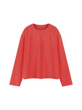Unisex Vintage Wash Long Sleeve Boxy T-Shirt