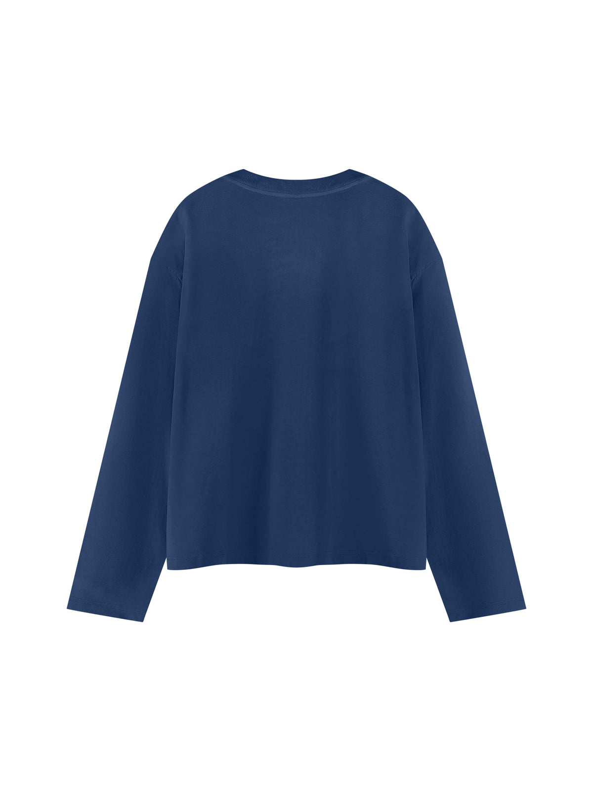 Unisex Vintage Wash Long Sleeve Boxy T-Shirt