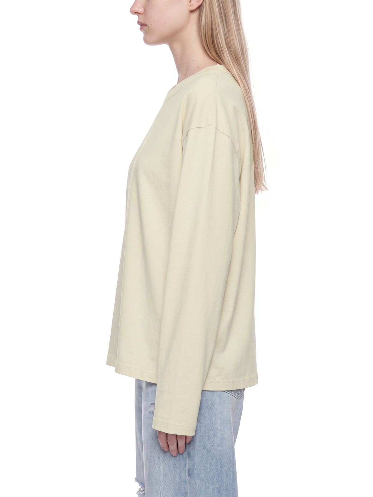 Unisex Vintage Wash Long Sleeve Boxy T-Shirt