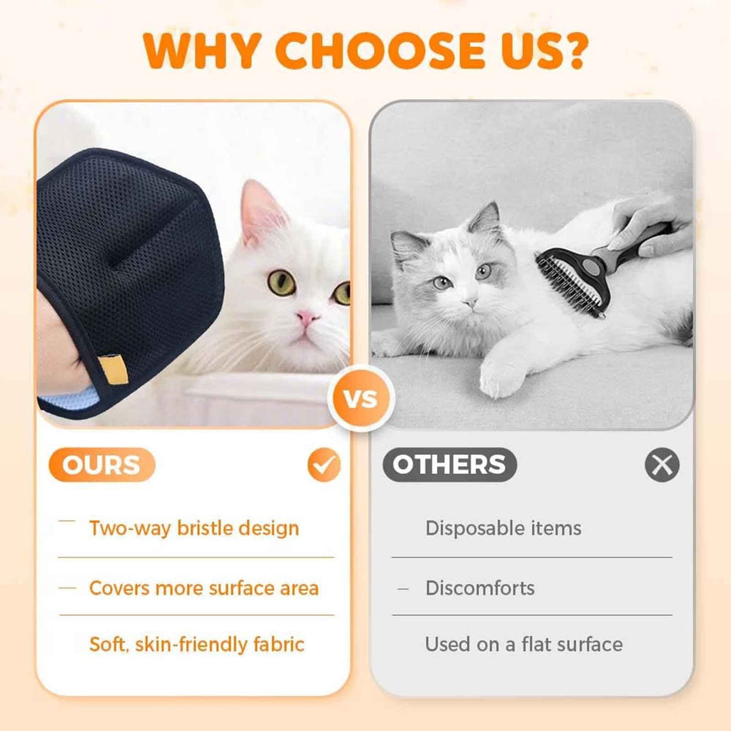 Pet Static Electricity Hair Removal Gloves Pet Remover 2026 New Electrostatic Pet Removal Gloves for