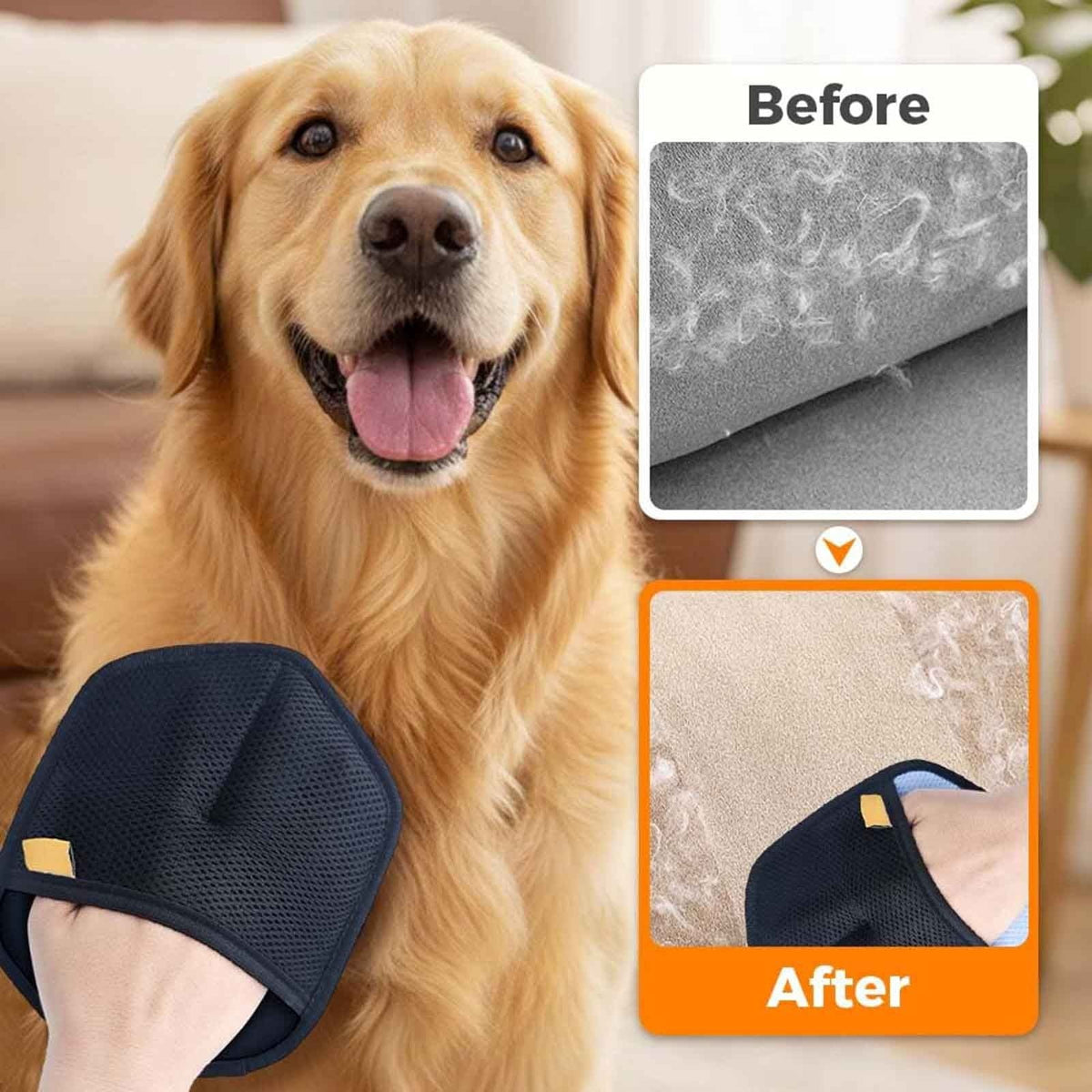 Pet Static Electricity Hair Removal Gloves Pet Remover 2026 New Electrostatic Pet Removal Gloves for