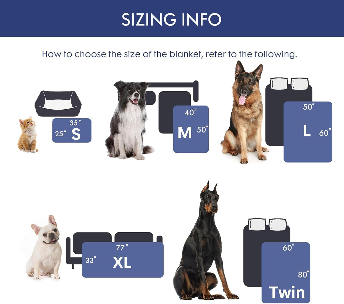 Waterproof Dog Blanket for Couch & Furniture Protection (Pack of