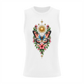 Celestial Butterfly Women’s Slim Tank Top V2 - White front mockup