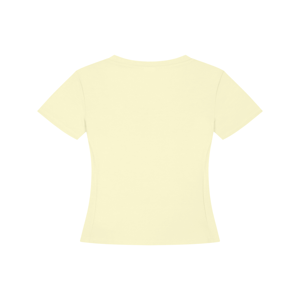ADHD Macarena Women's Tencel Baby T-Shirt V2 - Light Yellow back