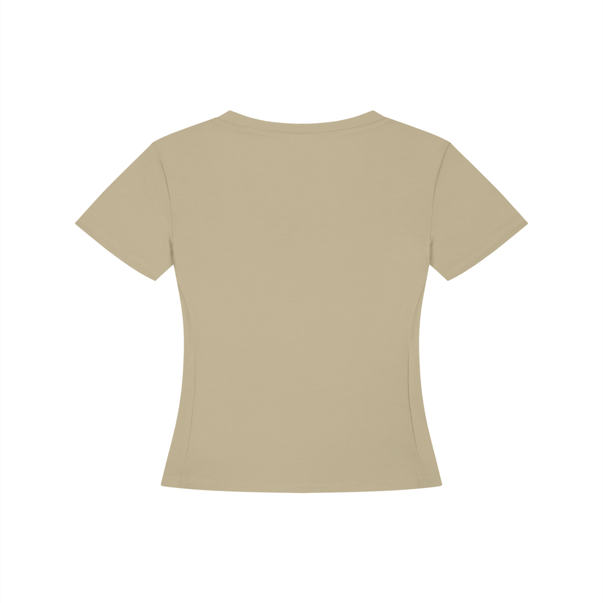 ADHD Macarena Women's Tencel Baby T-Shirt V2 - Pale Khaki back