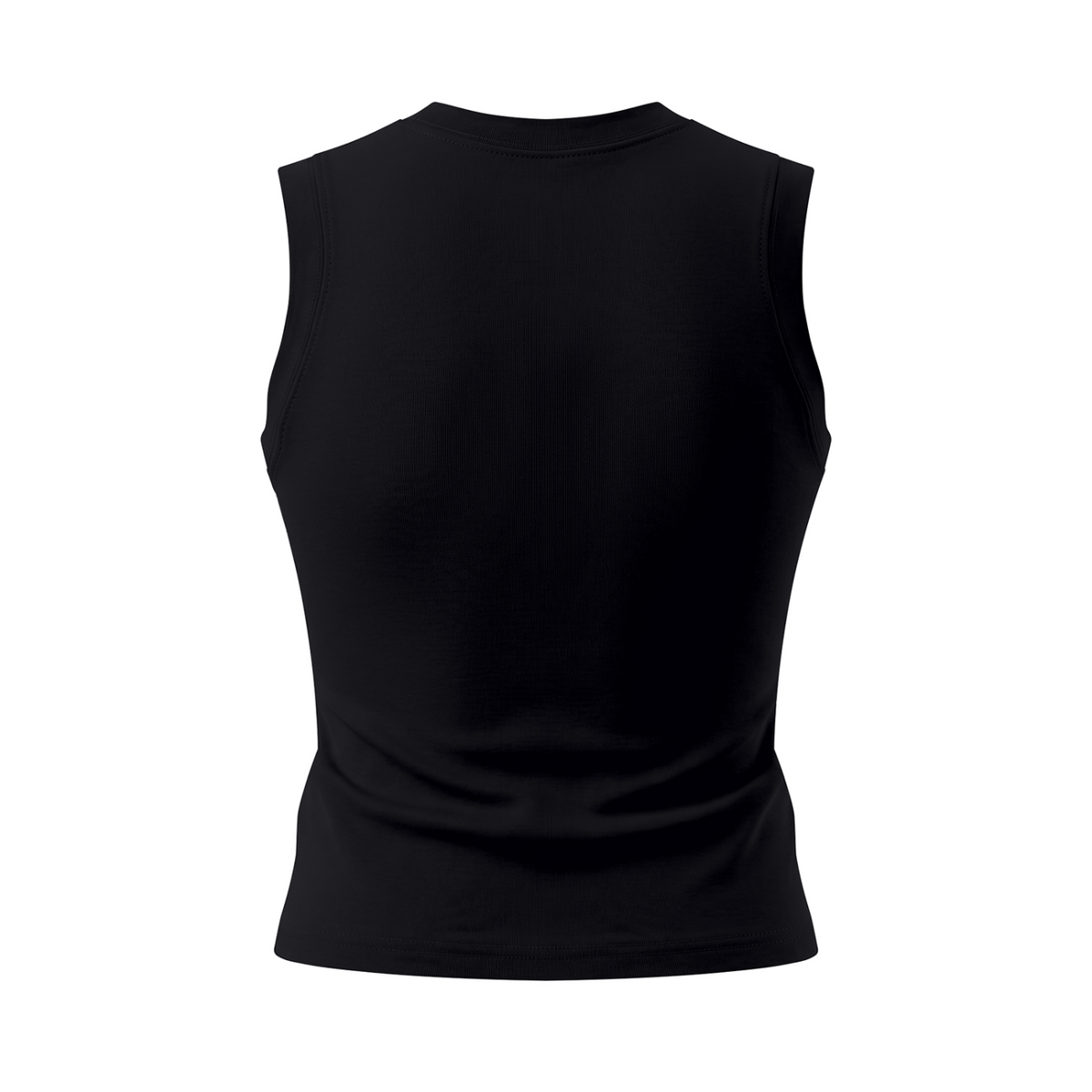 Celestial Butterfly Women’s Crewneck Tank Top V2 - Black back mockup