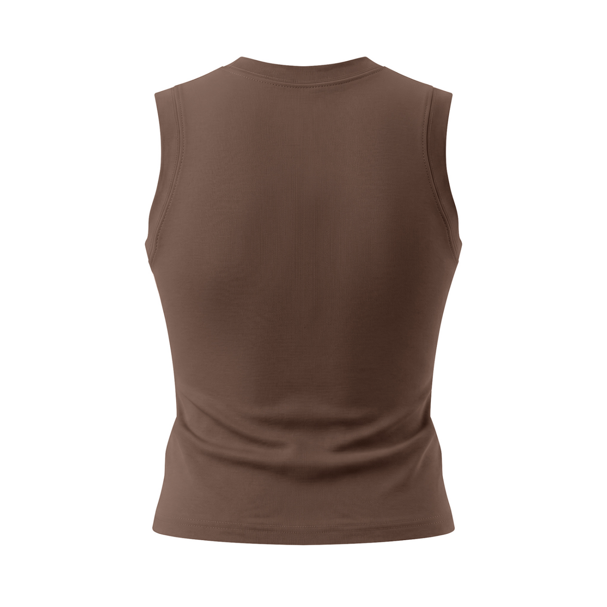 Celestial Butterfly Women’s Crewneck Tank Top V2 - Coffee back mockup