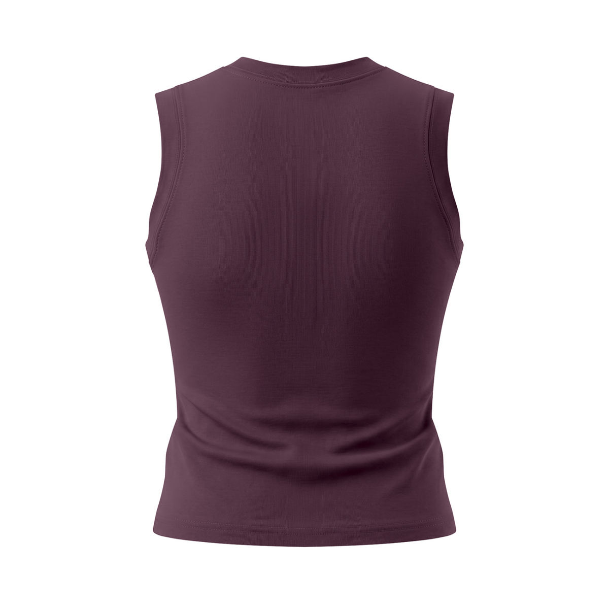 Celestial Butterfly Women’s Crewneck Tank Top V2 - Plum Purple back mockup