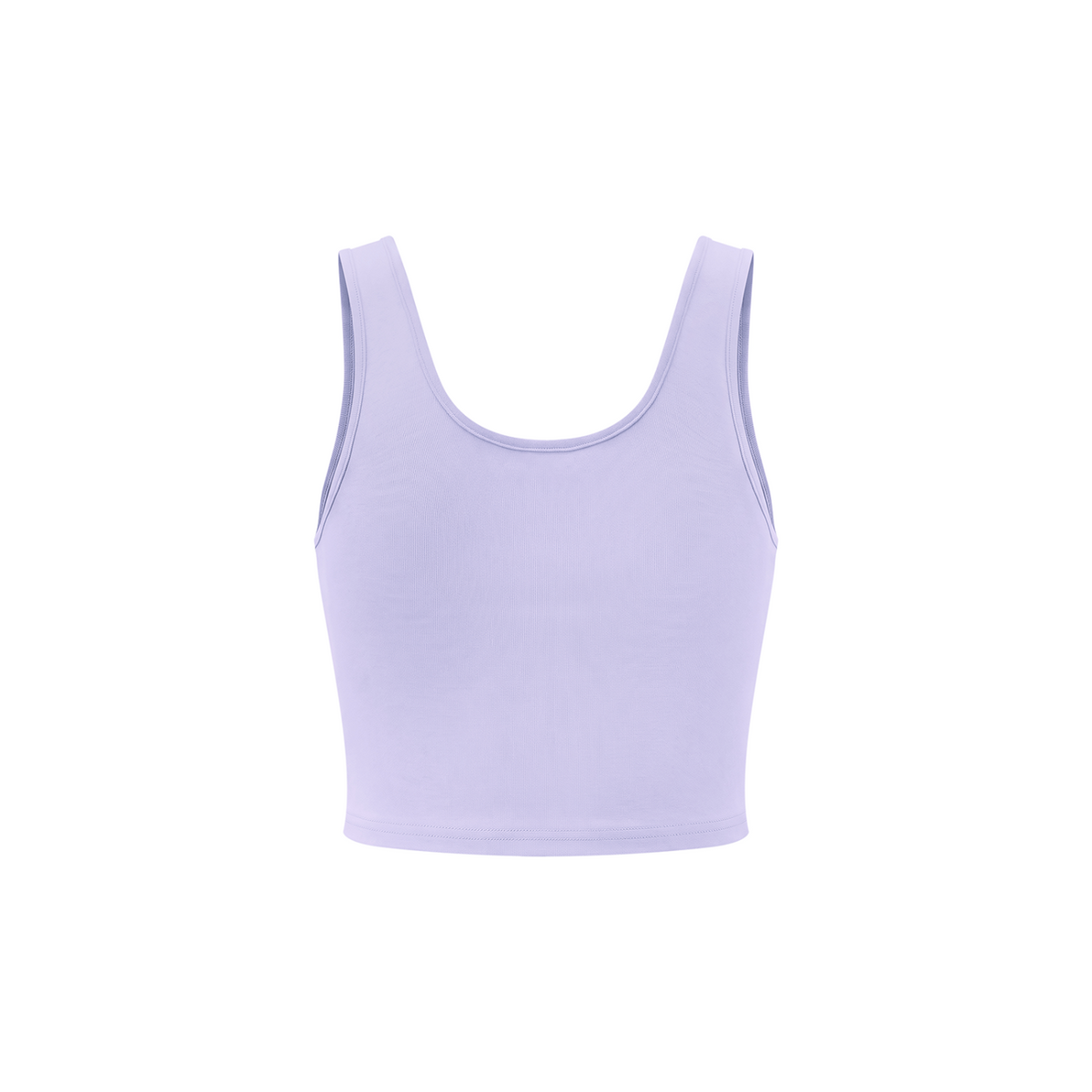 Celestial Butterfly Women’s Cropped Tank Top V2 - Light Purple back mockup