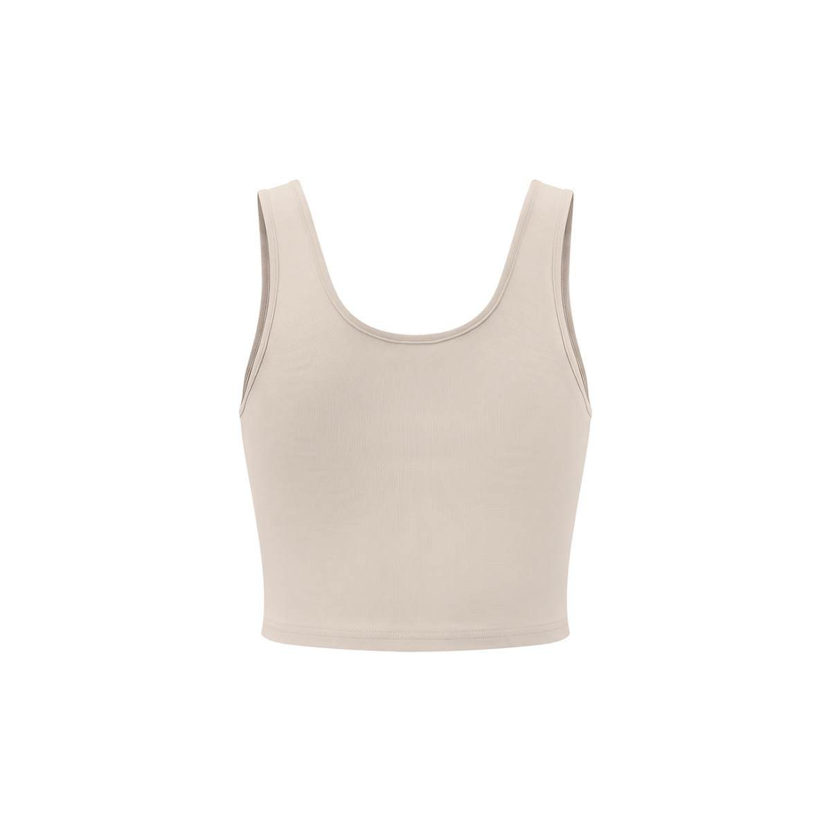 Celestial Butterfly Women’s Cropped Tank Top V2 - Mild Apricot back mockup