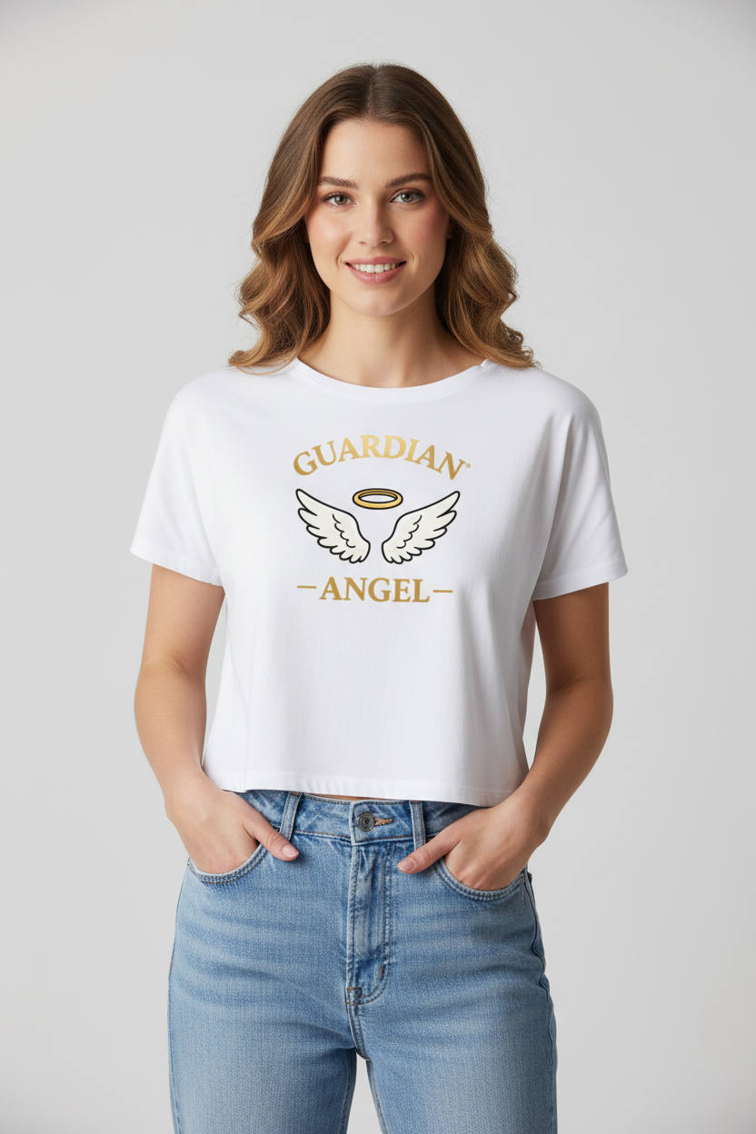 Guardian Angel Women's Open-Back T-Shirt