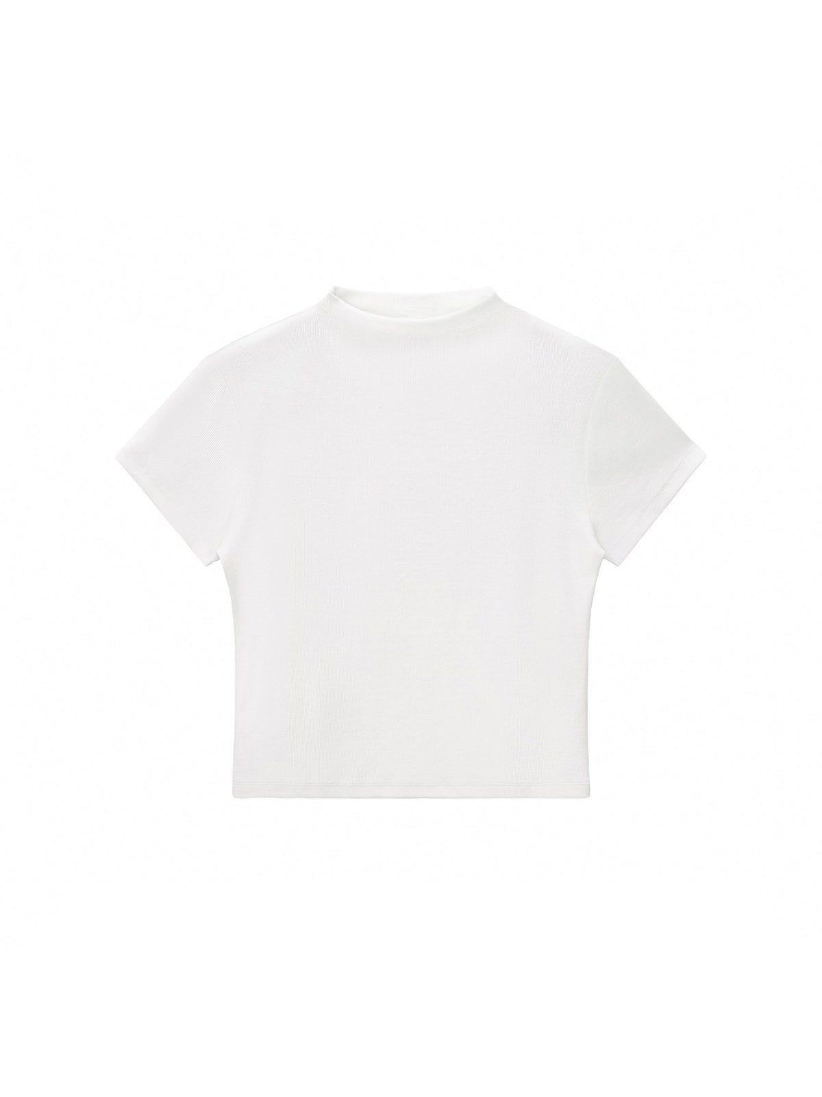 Essential Slim Fit Mock Neck T-Shirt