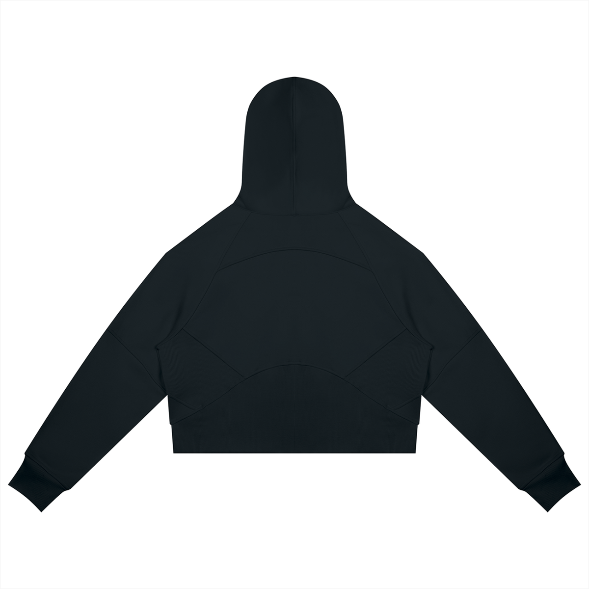 Women’s Cropped Zip-Through Hoodie