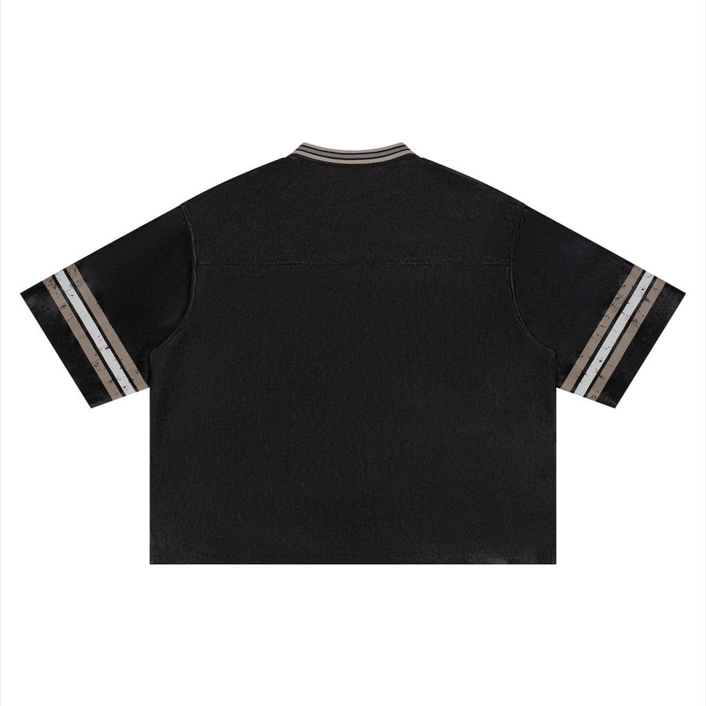 Unisex Boxy Striped Soccer Jersey
