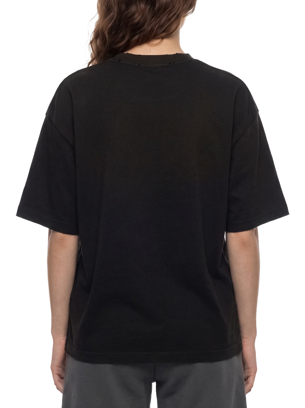 Unisex Sun Fade Distressed Boxy T-Shirt