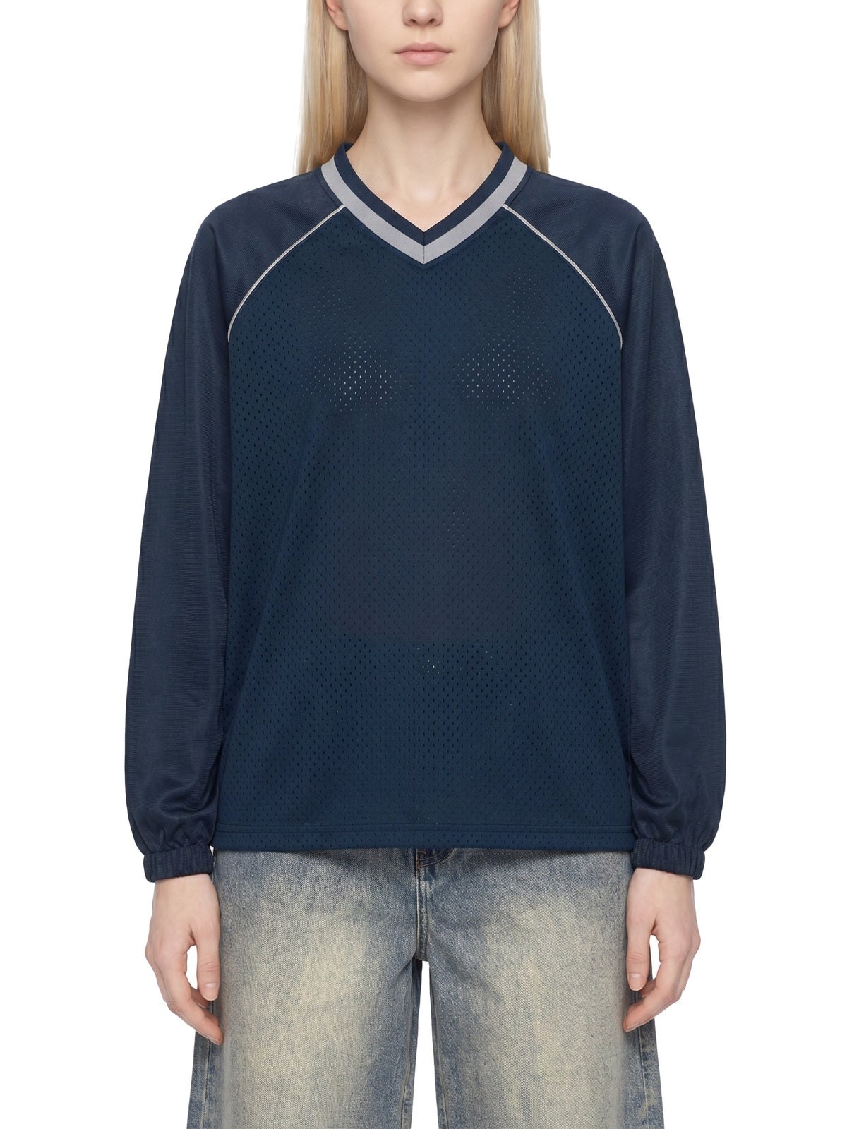 Unisex Panelled Long Sleeve Jersey