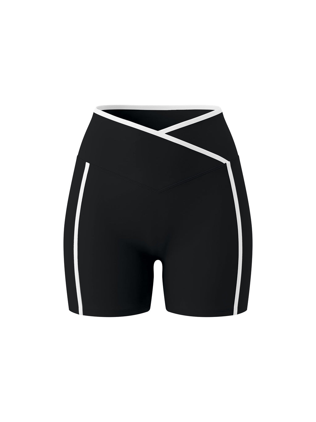 Women’s High Rise Color Block Yoga Shorts
