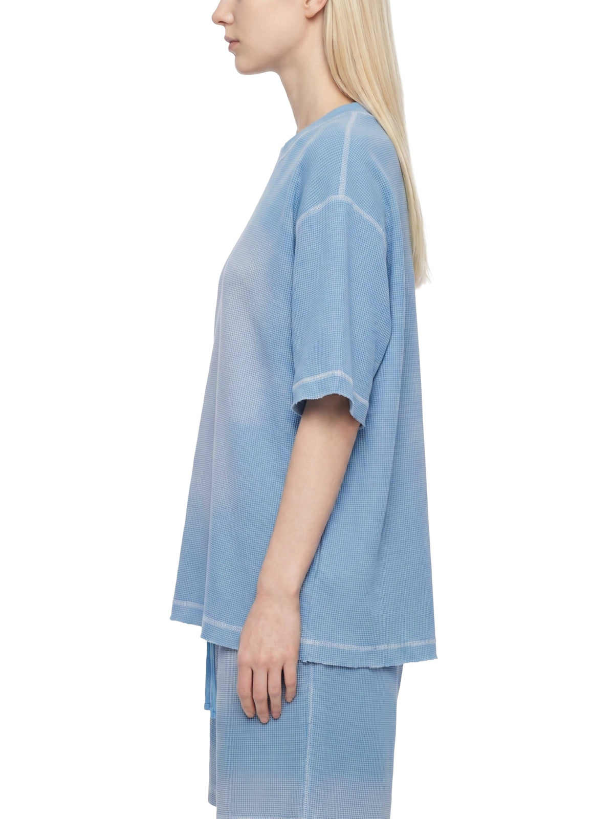 Unisex Sunfade Waffle Boxy T-Shirt