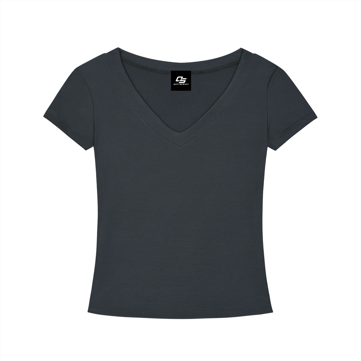 Women’s Tencel Slim Fit V-Neck T-Shirt