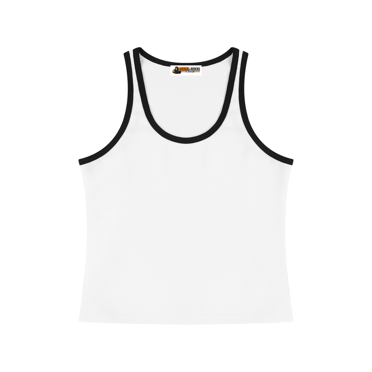 Women's Color Block Cropped Tank Top
