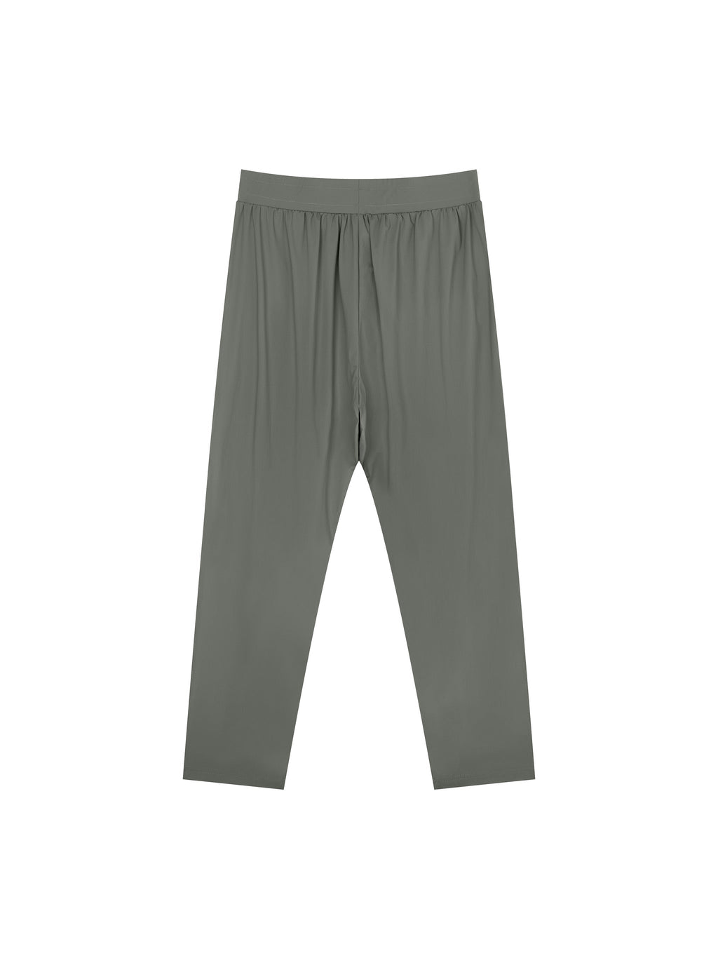 Men's Straight Leg Elastic Waist Pants