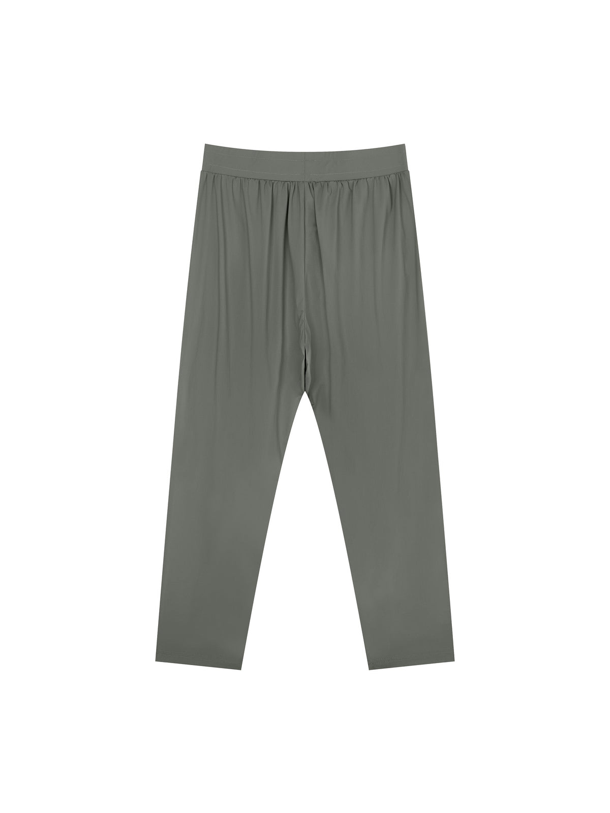 Men's Straight Leg Elastic Waist Pants