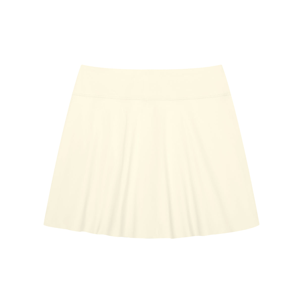 Off Script Women’s Contrast-Stripe Side-Slit A-Line Skirt