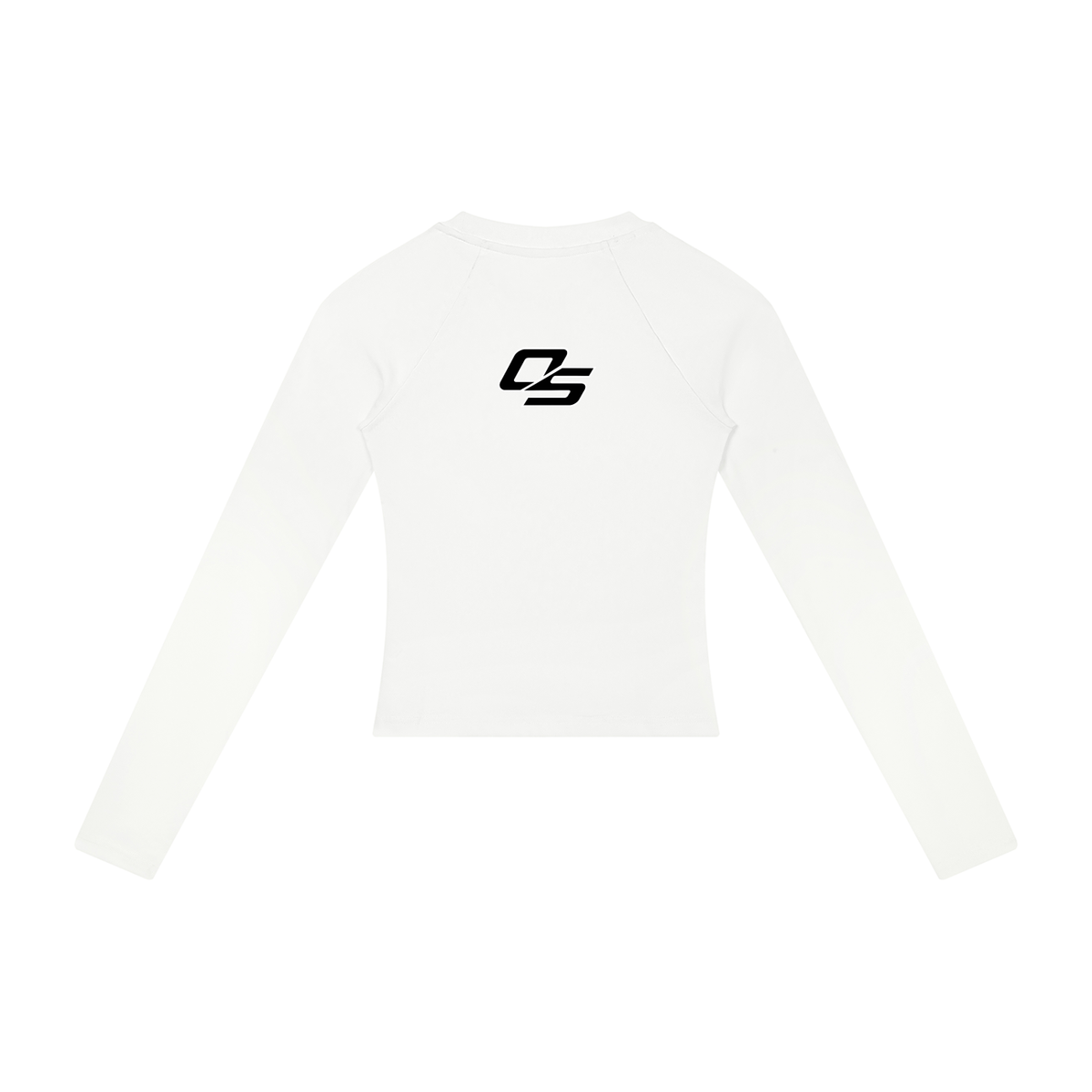 Sunset Cat Heart Women's Raglan Long Sleeve Crop T-Shirt