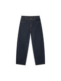 Men's Vintage Wash Barrel Leg Jeans